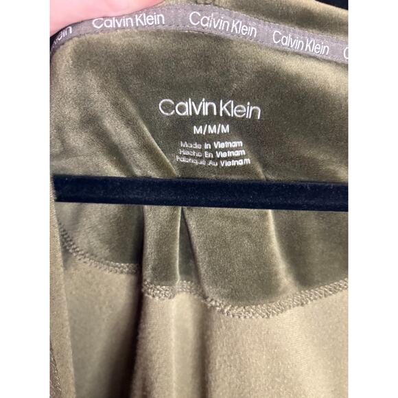 Calvin Klein Women's Olive Green Full Zip up Jacket Size XL - Picture 4 of 5